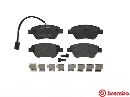 A.B.S. P 23 108 BREMBO Bremsbelagsatz, Scheibenbremse